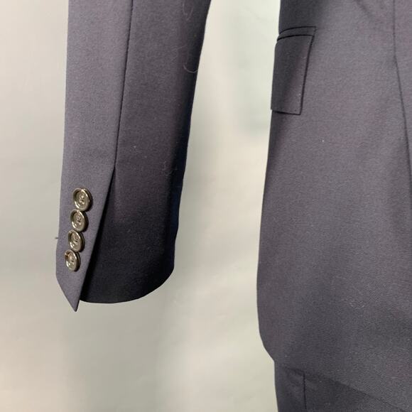 J.CREW Size 36 Short Ludlow Navy Wool Slim Fit Notch Lapel Suit - Picture 6 of 13